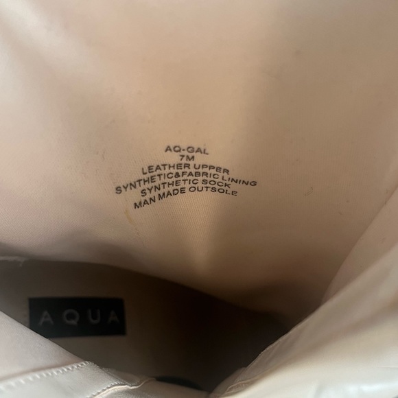 Aqua stiletto heel boots - Picture 5 of 5